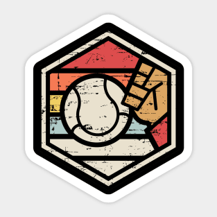 Retro Badge Fistball Sticker